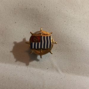 U.S. coast guard power squadron ensign lapel pin